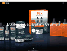 Tablet Screenshot of fixnanokeratin.com